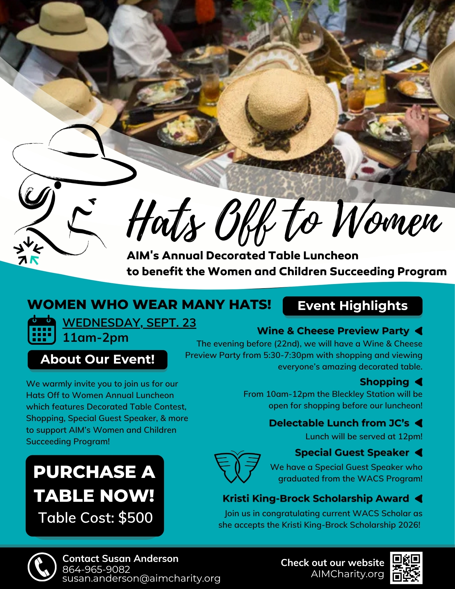 Hats Off Flyer